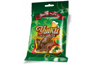 Колбаски ФОМА ЛУКИЧ (с беконом) (по 0,5кг): Уши свиные с хреном 