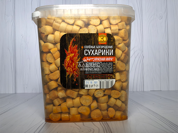 Сухарики с красной икрой в Волгограде