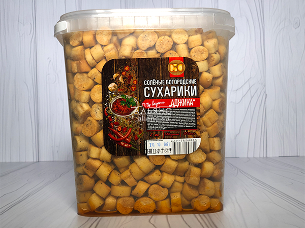 Сухарики с аджикой в Волгограде