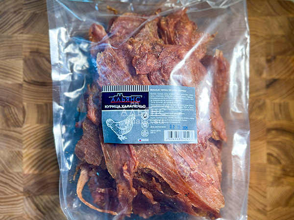 Мясо (АЛЬЯНС) вяленое курица 500гр "С халапеньо" в Волгограде
