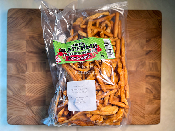 Жареный сыр "ВКУСНЯШКА" (Оливковый) 500гр. в Волгограде