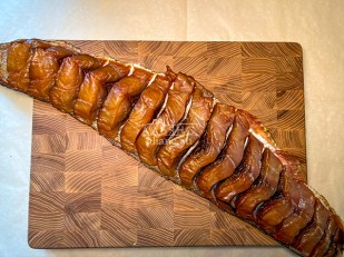 Горбуша балык холодного копчения: Юкола Толстолобика х/к