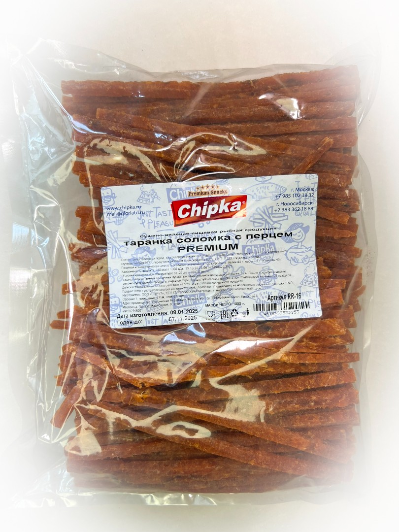 Таранка с перцем (соломка) (Chipka ПРЕМИУМ) в Волгограде